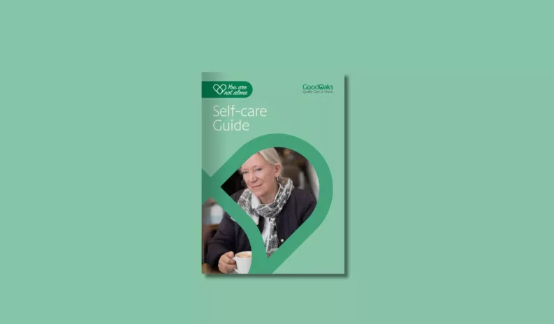 Self-care guide You Are Not Alone - mental health as a carer