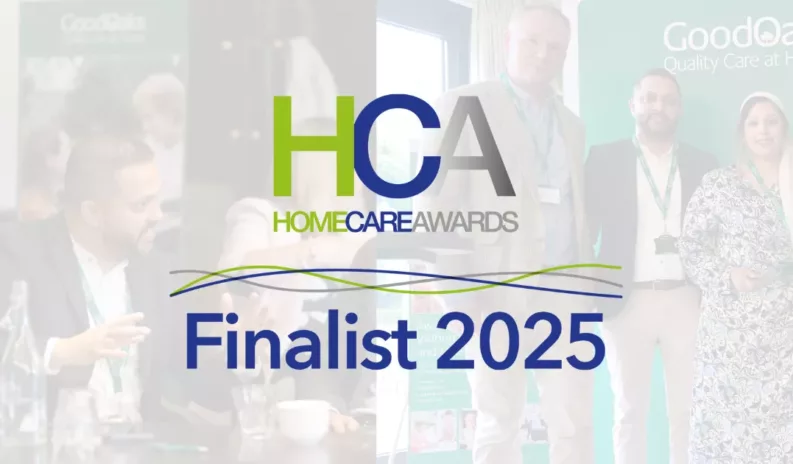 GoodOaks Homecare Bedford: Finalists at the 2025 Home Care Awards!