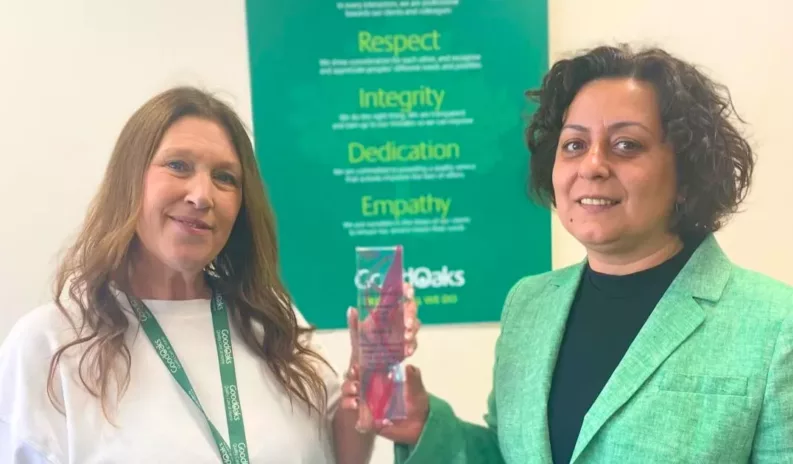 Celebrating excellence GoodOaks Mid Sussex wins Best Leadership in Care award