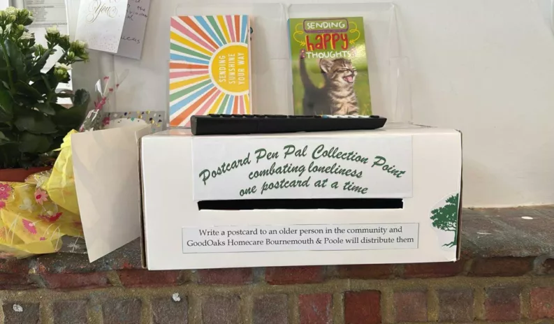 Postcards of kindness in Bournemouth & Poole