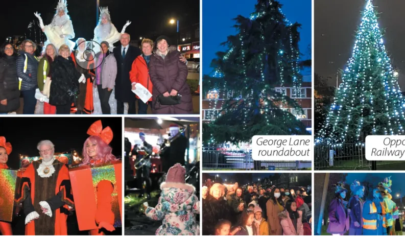 local Christmas lights