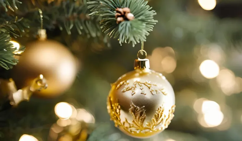 Elderly at christmas