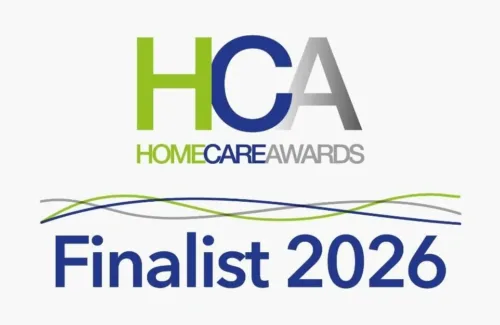 We are finalists at the 2026 Home Care Awards! Image