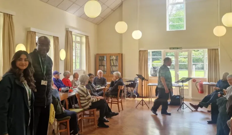 Bringing the community together at Barnet’s dementia cafe Team