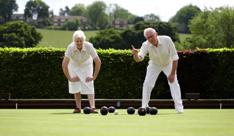 Lawn bowling in Woodford a social and enjoyable activity for older people