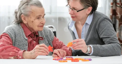 Can someone with dementia stay at home in Broadstone? Image