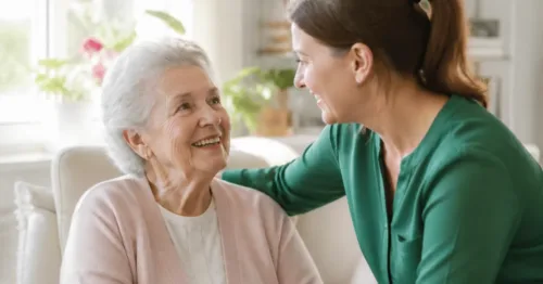 Is live-in care or a care home right for your loved one in Poole? Image