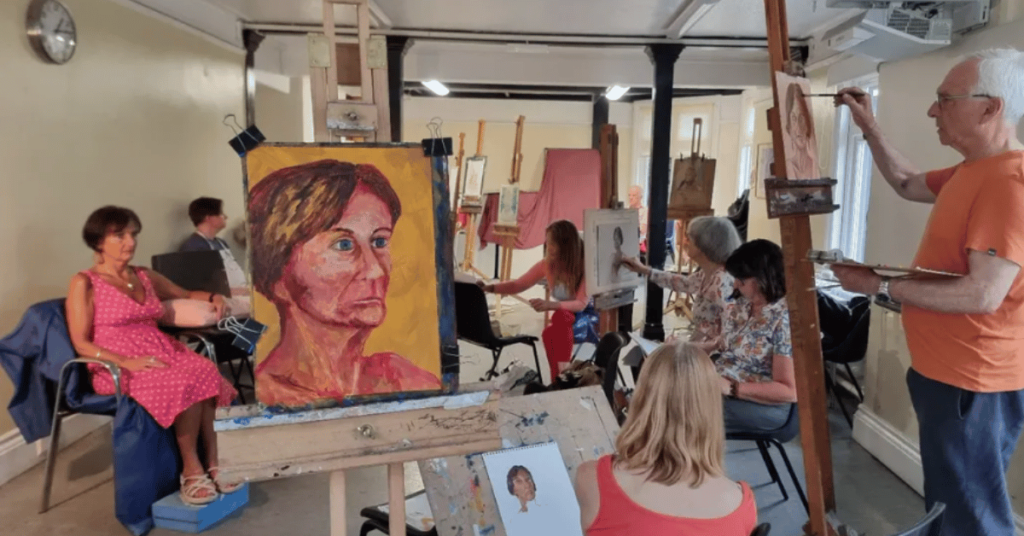 Wanstead House Community Centre, with art classes, social clubs and activities for older people