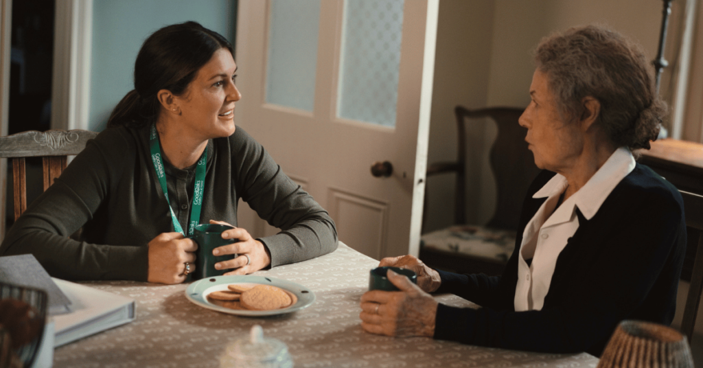 Regular homecare visits can provide a valuable second perspective on what care professionals notice day to day