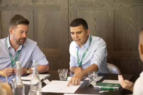 “The incredible care given to my grandmother inspired me to start my own care company.” Image