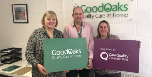 “We have seen what good care looks like and we can’t wait to make a positive difference in people’s lives.” Image